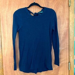 Navy blue sweater